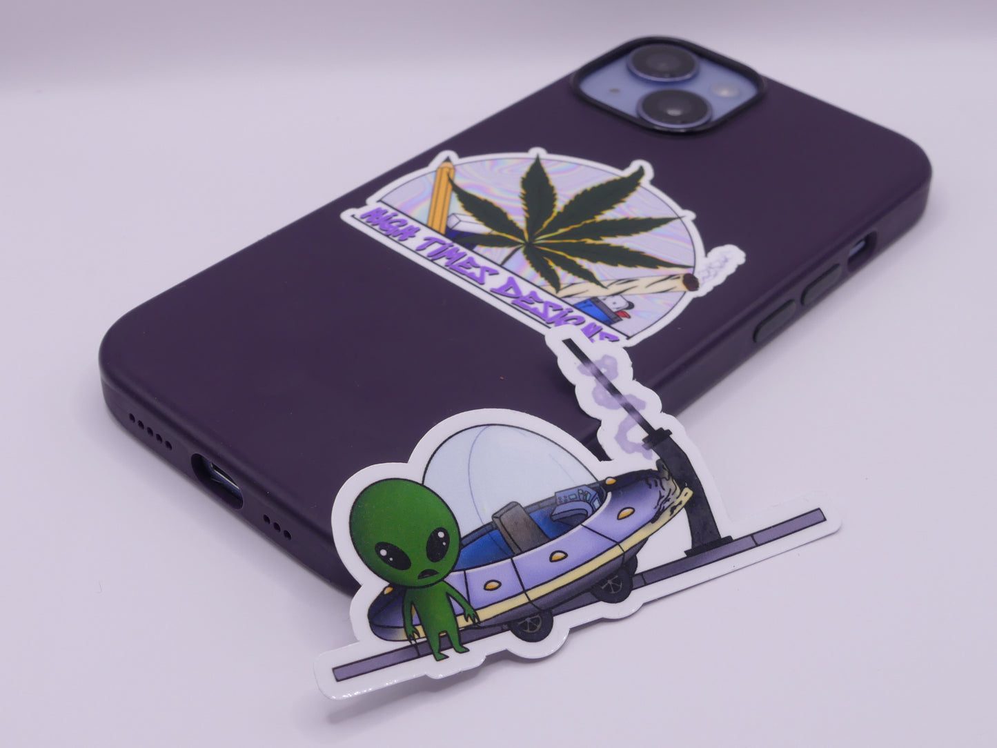 Alan the Alien Crashes on Earth Sticker - Packs
