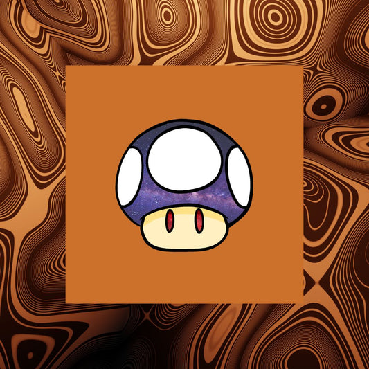 Mario's Mushroom Stickers