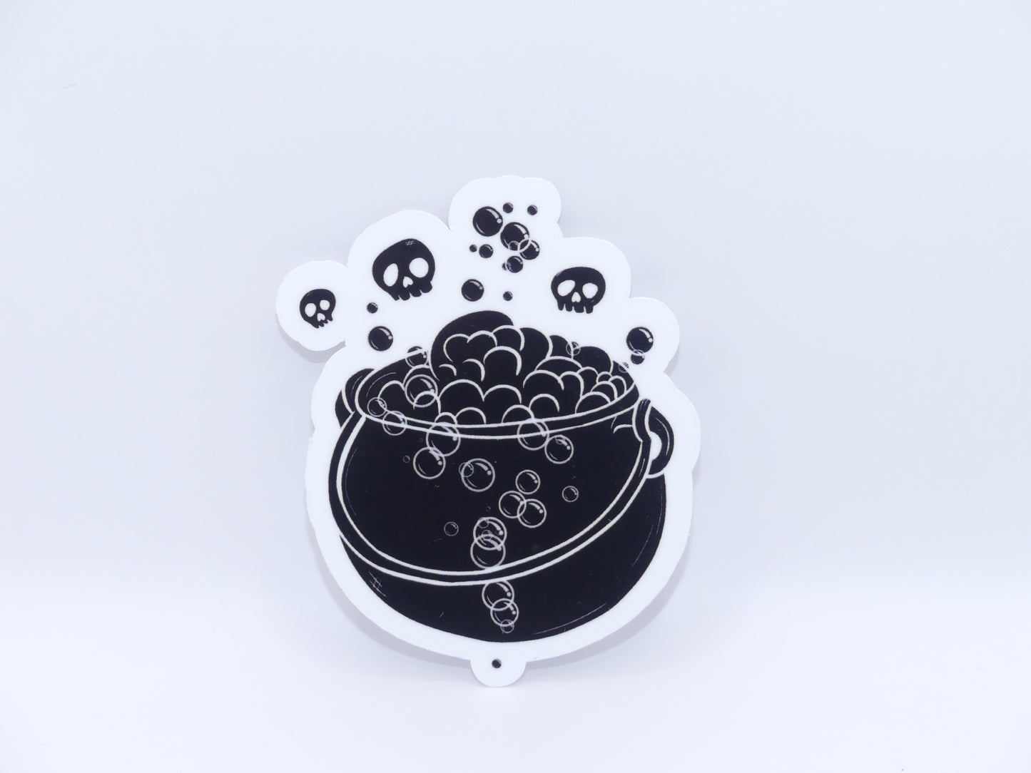 Cauldron Halloween Sticker