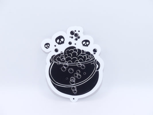 Cauldron Halloween Sticker