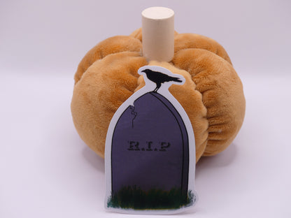 R.I.P Tombstone Halloween Sticker