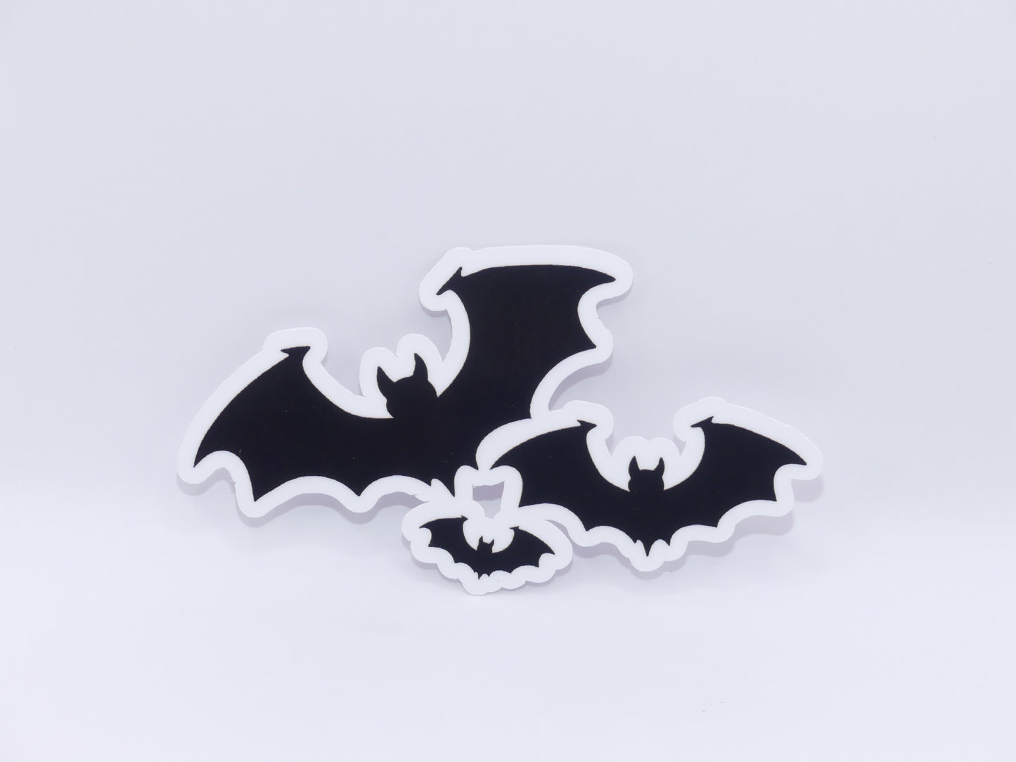 Spooky Bats Halloween Sticker