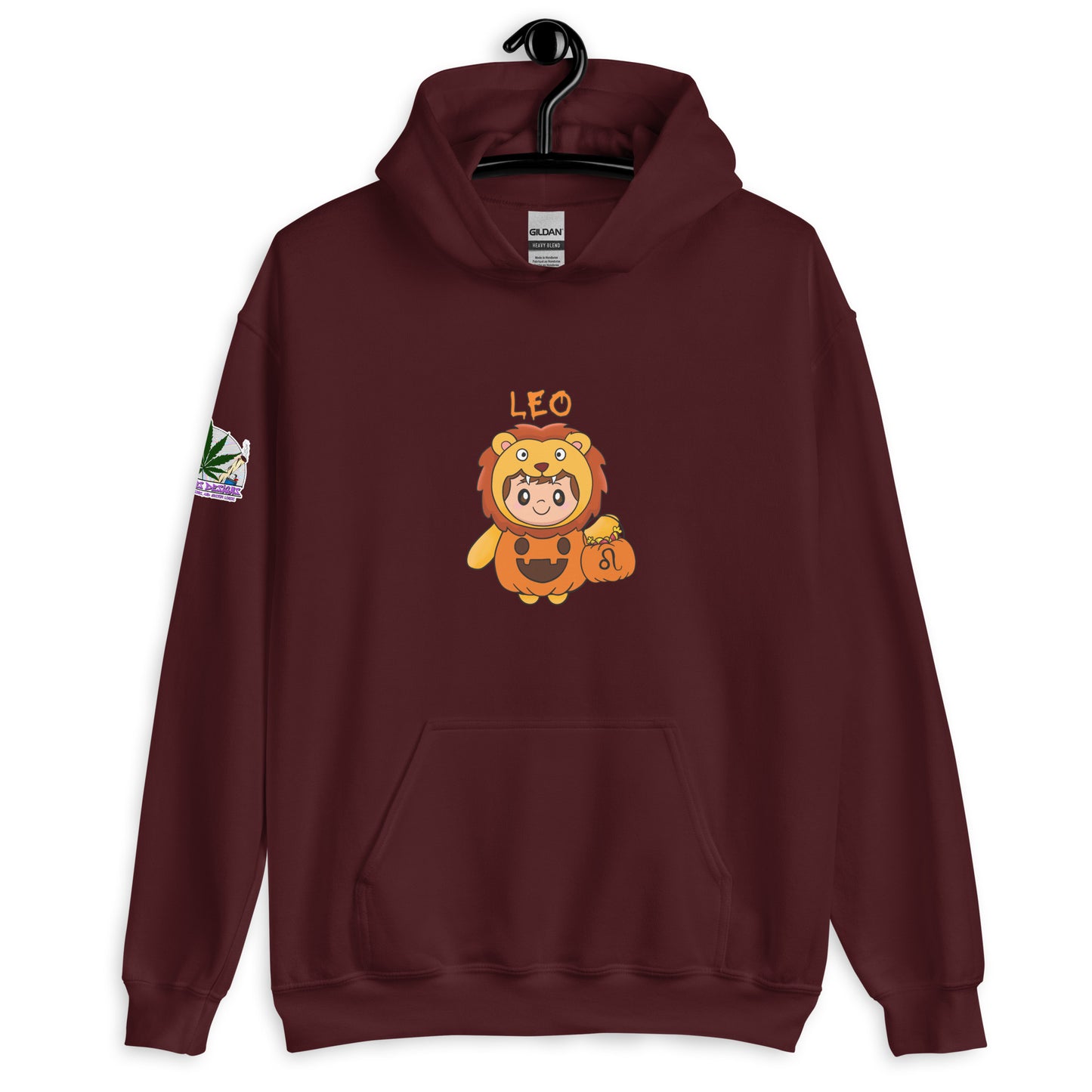 Spooky Astrology Hoodie: Leo