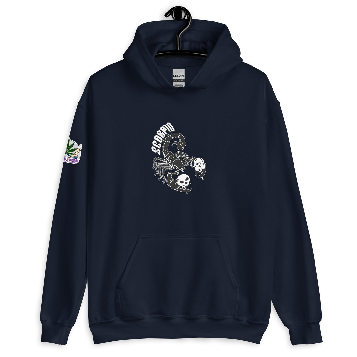 Spooky Astrology Hoodie: Scorpio